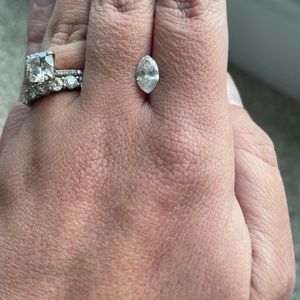 Authentic Natural 1ct Marquise Loose Diamond